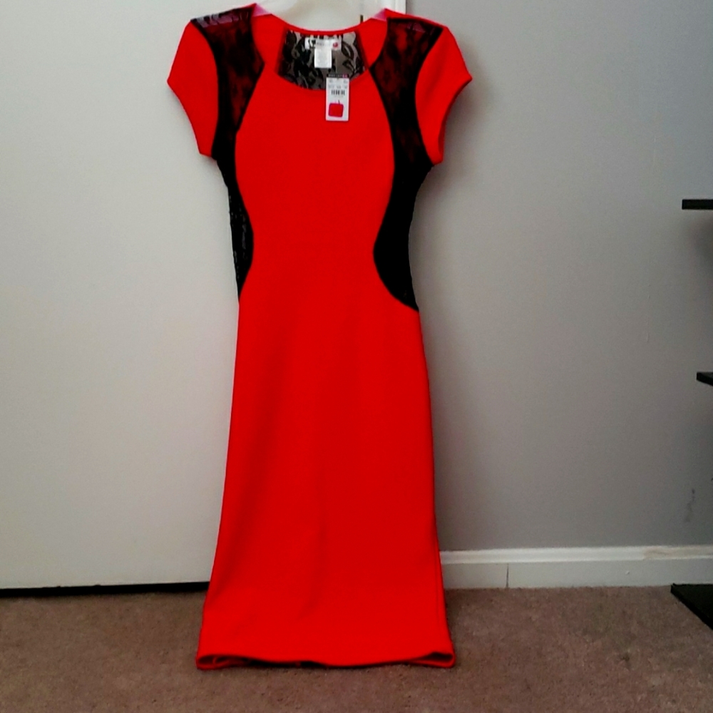 Small dress ( Body Cental) Pink/ Blk